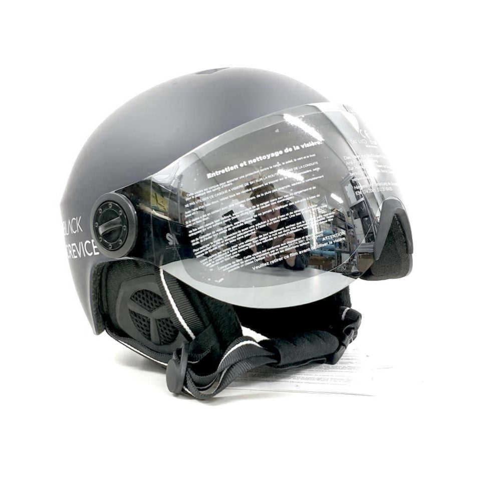 black crevice fahrradhelm Black Crevice Skihelm SÖLDEN mit Visier Unisex Erwachsene Helm – dafrendo