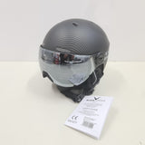 Black Crevice Skihelm SÖLDEN mit Visier Unisex Erwachsene Helm