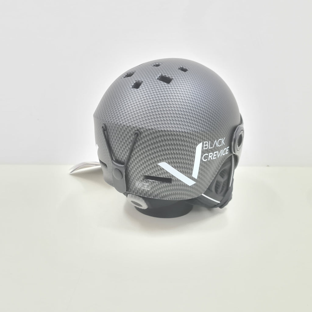 Black Crevice Skihelm SÖLDEN mit Visier Unisex Erwachsene Helm – dafrendo