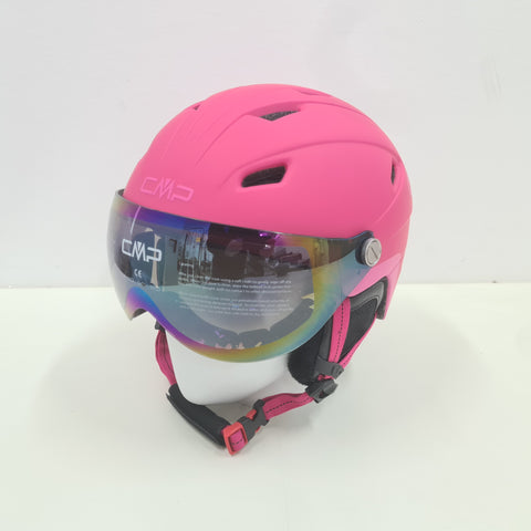 CMP Skihelm WA-2 Visierhelm, Strawberry, Größe XL 60-62 cm