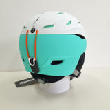 SINNER Skihelm Moonstone, Matte White/Mint, Größe M 57-58 cm