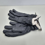 Hestra Damen Handschuhe Deerskin Primaloft Leder, schwarz, Größe 7