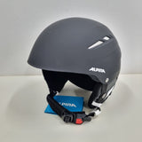 Alpina Sports Skihelm Biom, Black matt, Größe 50-54 cm