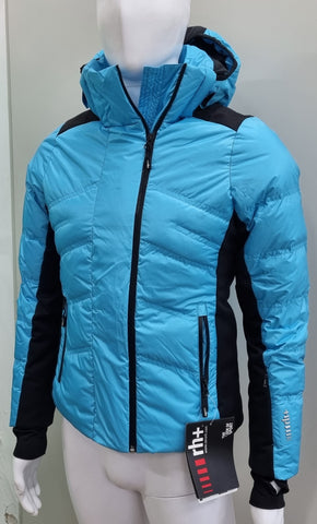 zerorh+ Damen Skijacke Freedom W, Glacier Azure/Black, Größe S