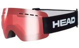 HEAD Skibrille Schneebrille SOLAR JR rahmenlos UV400 Anti-Fog rot Einheitsgröße