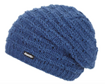 Eisbär Mütze Strickmütze Manel OS MÜ Beanie, Jeans blau