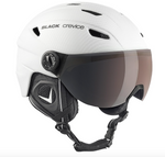 Black Crevice Skihelm Silvretta Premium Visierhelm Unisex Erwachsene